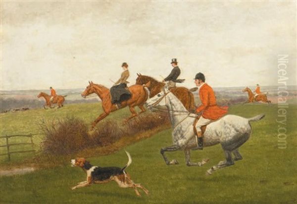 Scene De Chasse A Courre - view 1