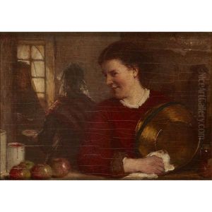 The Kitchen Maid by William Fettes Douglas