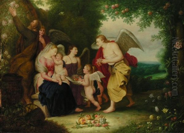 Heilige Familie Bei Der Rast - view 1