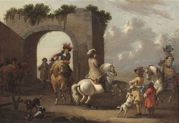 A Riding School - view 1