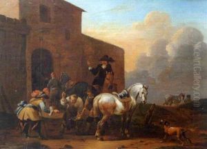 Shoing The Gentleman's Horse