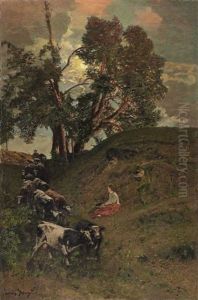 Landscape With Cattle Landscape With Cattle