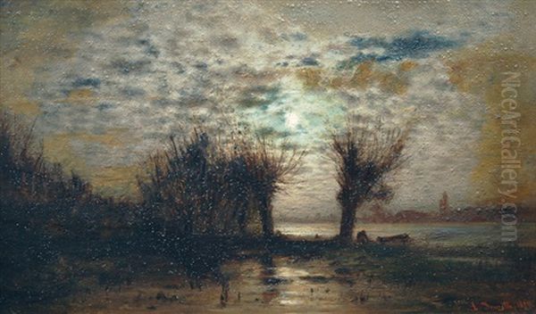 Full Moon Over The Coast - view 1