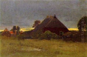 Abendliche Landschaft In Vorpommern Abendliche Landschaft In Vorpommern
