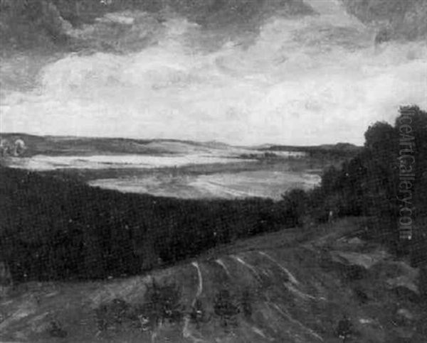 Weites Tal Unter Wolkenhimmel - view 1