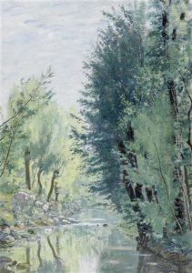 Fischer Am Fluss by Theodore Douzon