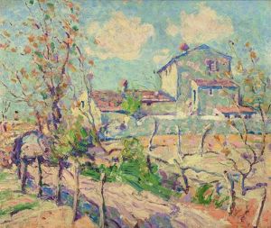 Landscape (cagnes-sur-mer, France) by Arthur Garfield Dove