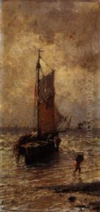 Pescatori by Achille Dovera