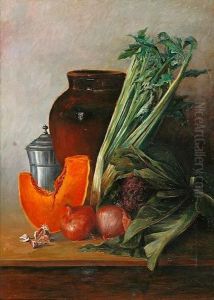 Bodegon by Jose Armet Y Portanell