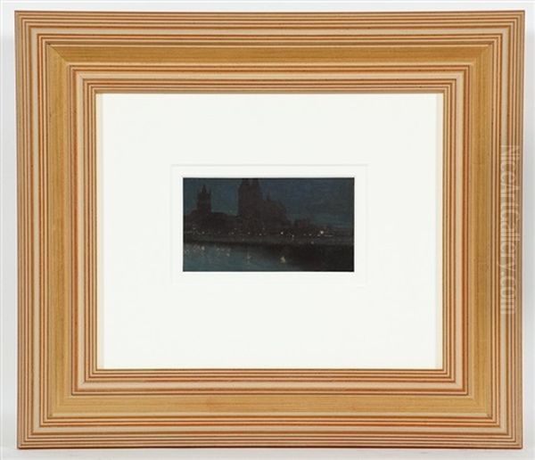 Nocturne (possibly Westminster) - view 1