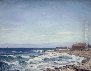 An East Coast Harbour by Charles Rennie Dowell