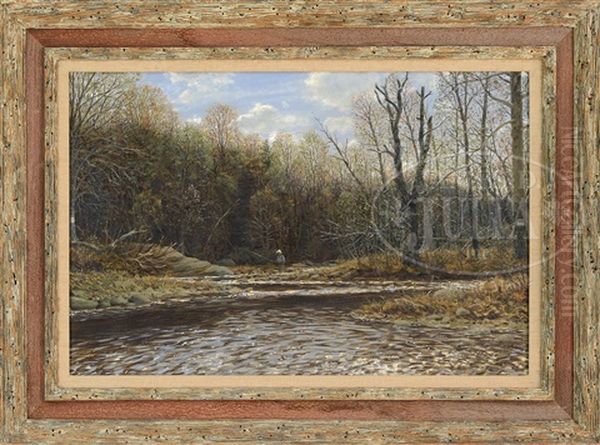 Fly Fishing In Autumn - view 1