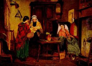 Jeanie's First Born by Robert Dowling