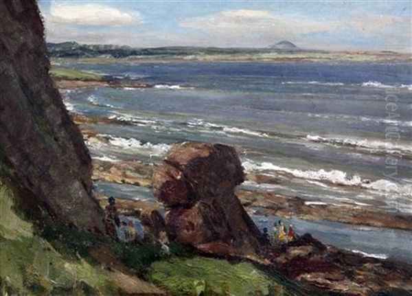 Summertime, Bell House Bay, Dunbar - view 1