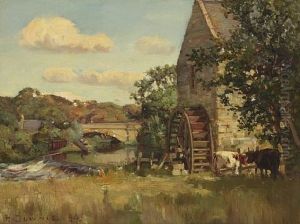 Old Mill On The Doon by Patrick Downie