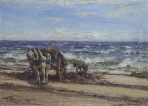 Tangsammler Am Strand by Patrick Downie