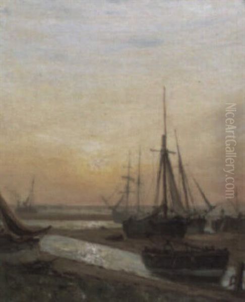 Sunset Haze On The Solway - view 1