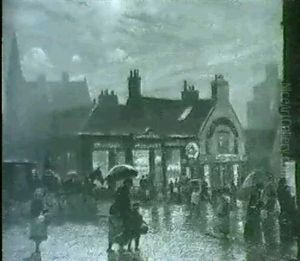 A Paisley Street Scene by Patrick Downie
