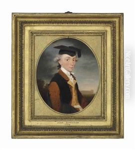 Portrait Of Charles Chadwick (1753-1829), Half-length, In A Brown Coat, Yellow Waistcoat And Gown, Wearing A Mortar Board, Emmanuel College, Cambridge Beyond Portrait Of Charles Chadwick (1753-1829), Half-length, In A Brown Coat, Yellow Waistcoat And Gown, Wearing A Mortar Board, Emmanuel College, Cambridge Beyond