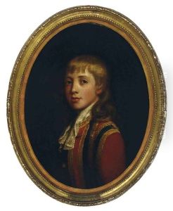 Portrait Of Master John Corfe by John Downman