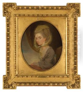 Portrait Of A Lady (miss Dorothy Wilson?) by John Downman