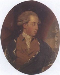Portrait Of The Rt. Hon. William George Monckton-arundell, 5th Viscount Galway, Wearing A Brown Coat