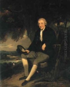 Portrait Of John Jervis, 1st Viscount And Earl St. Vincent (1735-1823) by John Downman