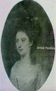 Portrait Of A Girl, Said To Be Hannah Chambers, Bust Length,wearing A Cream And Pink Dress, And A Companion, ... Portrait Of A Girl, Said To Be Hannah Chambers, Bust Length,wearing A Cream And Pink Dress, And A Companion, ...
