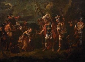 Scene Inspired By The Battles Of Alexander The Great Scene Inspired By The Battles Of Alexander The Great