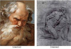 A Study For A Head Of Neptune