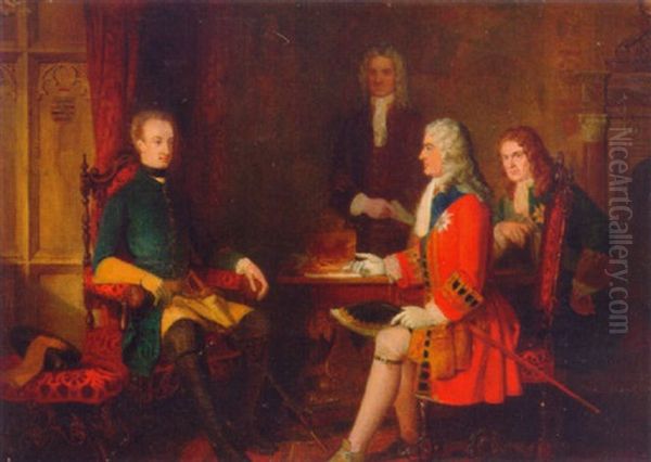 Karl Xii With The Duke Of Marlborough - view 1