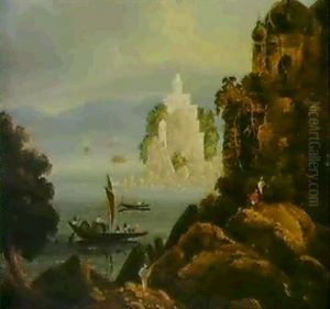 The Rock At Jahangira On The Ganges