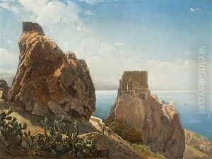 Castello Di Scaletta by Holger Drachmann