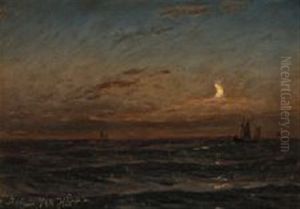 The North Sea By Moonlight The North Sea By Moonlight
