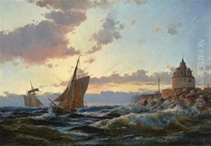 I Tarnrenden Ved Christianso by Holger Drachmann