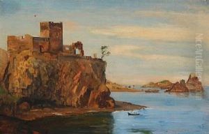 The Coast Of Capri by Holger Drachmann