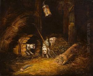 Terriers Ratting by George Armfield