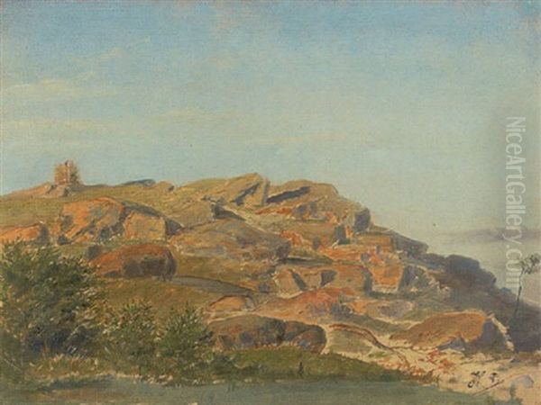 Landskab Med Klipper - view 1