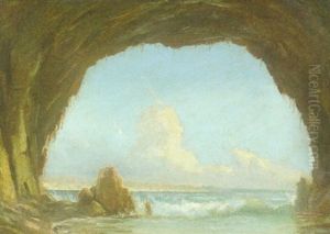 Den Vade Ovn, Bornholm by Holger Drachmann
