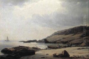 Morgen Efter Storm, Bornholm by Holger Drachmann
