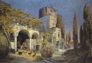 Hof In Parenzo (istrien), Porec by George Drah