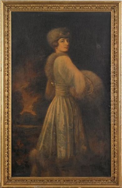 Portrait Of Lucille Carter Polk - view 1