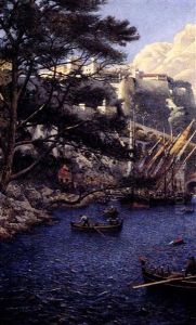 Port De Monaco by Georges De Dramard