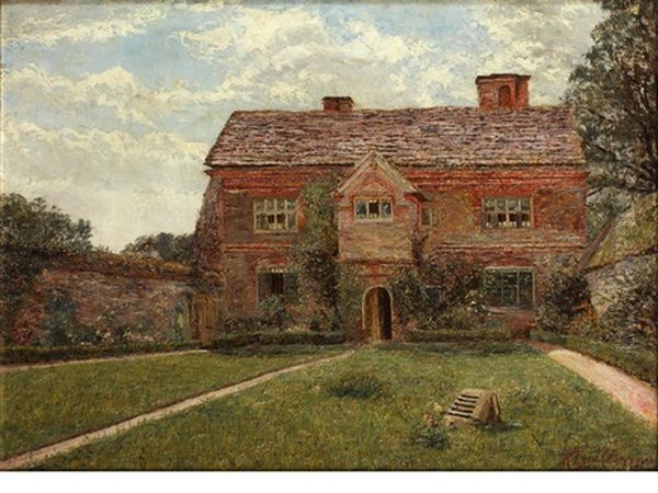Cottage Garden Orchard In Blossom (+ 2 Others; 3 Works) - view 1