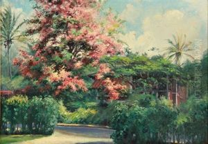 Hawaiian Landscape by Helen Thomas Dranga