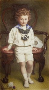 The Young Badminton Player by Herbert James Draper