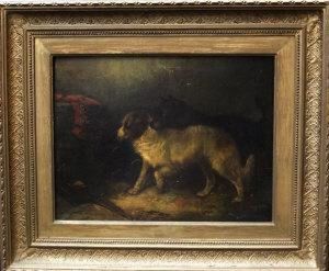 Two Terriers In An Interior