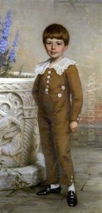 Portrait Of A Boy by Herbert James Draper