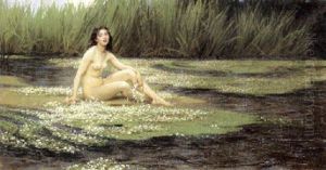 The Water Nixie by Herbert James Draper