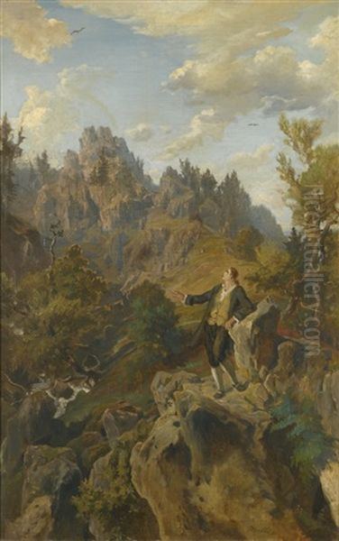 Schiller On A Hillside - view 1